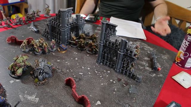 Death Guard vs Ultramarines 1000 point Battle Report - Who will win? смотреть онлайн