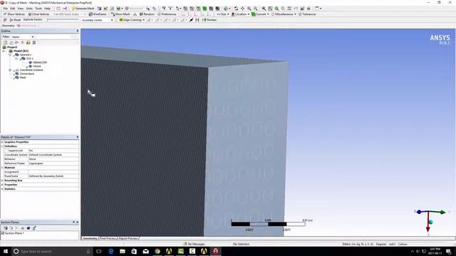 How to create thin (0 thickness) internal walls for ANSYS CFD models смотреть онлайн
