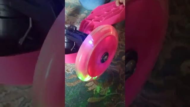 Самокат детский трёхколёсный для девочек смотреть онлайн