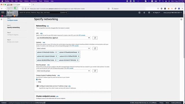 How to setup EKS Cluster on AWS using management console Part # 1 смотреть онлайн