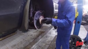 Замена задней ступицы ŠKODA OCTAVIA