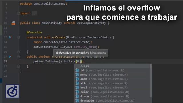 Menú Desplegable Android Studio смотреть онлайн