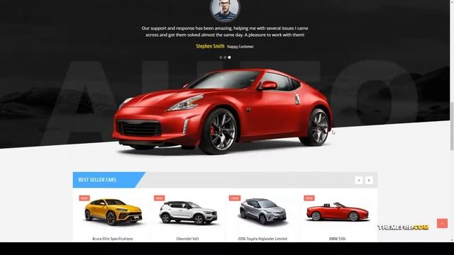 Harrier - Car Dealer and Automotive WordPress Theme car dealer auto Build Website смотреть онлайн