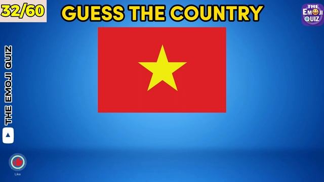 Guess the Flags | 60 FLAGS QUIZ смотреть онлайн
