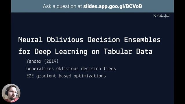 Tribe of AI: Deep Learning for Tabular Data [#21] смотреть онлайн