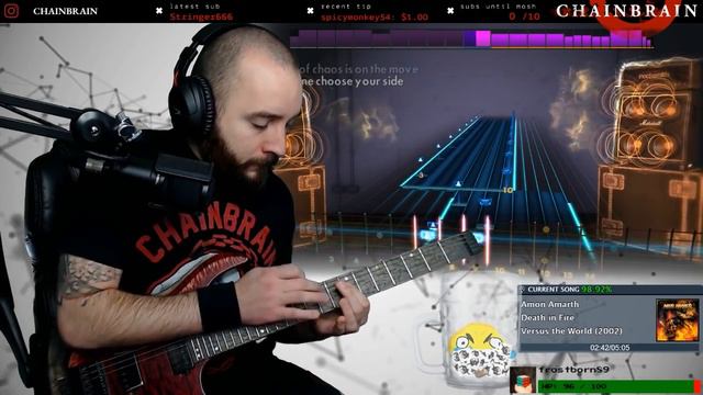 Amon Amarth - Death in Fire (Rocksmith DLC) смотреть онлайн