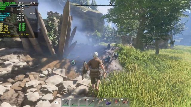 Enshrouded Early Access, exploração e combate - RTX 2070 Super + i3 12100F | 1080p смотреть онлайн