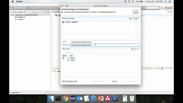 Adding Code, Your first commit and Pushing to github смотреть онлайн