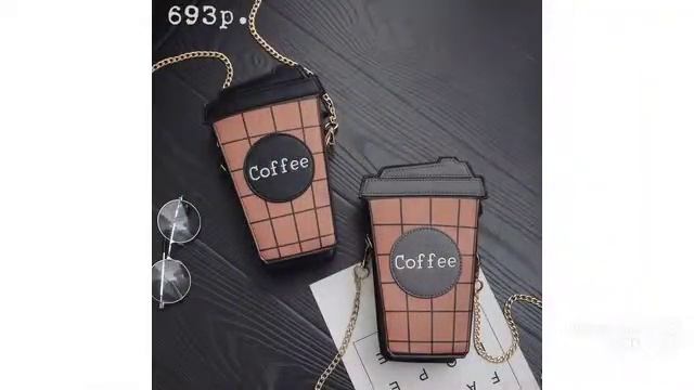 Покупки с AliExpress - Сумка "Стаканчик кофе" смотреть онлайн