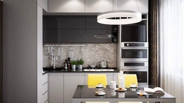 НЕО ДИЗАЙН КУХНИ 5-7 КВ. МЕТРОВ. ИДЕИ ДИЗАЙНА МАЛОГАБОРИТНОЙ КУХНИ. смотреть онлайн