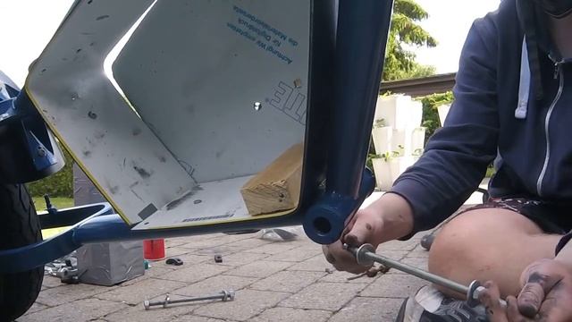 Building a DIY 2000w 72v Electric Chopper 60kph смотреть онлайн