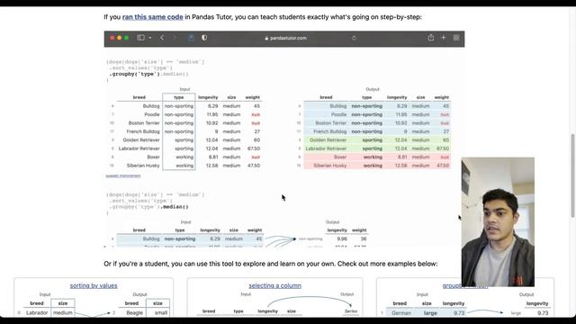 Pandas Tutor - A simple way to visualize Pandas data transformations смотреть онлайн