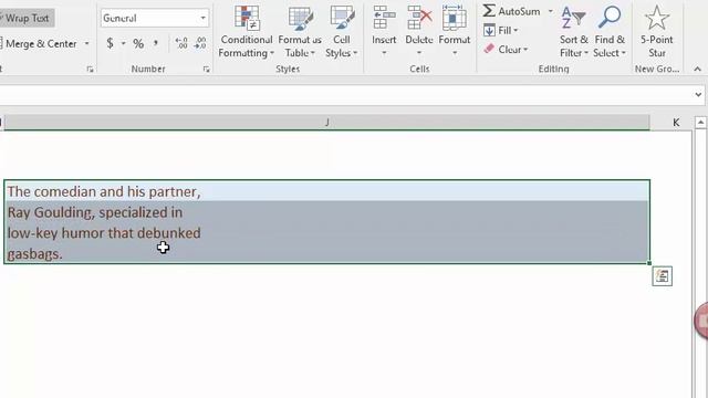 How to use Fill Justify to Merge Values from Cells in Excel смотреть онлайн