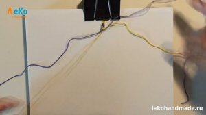 Фенечка из ниток для ленивых.