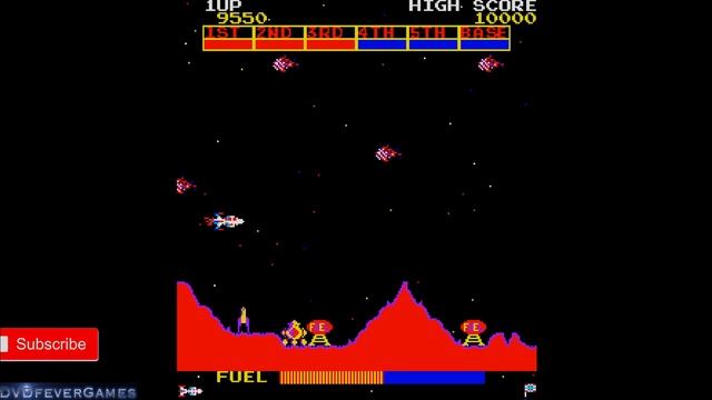 Scramble - ZX Spectrum Next gameplay - 2019 game смотреть онлайн