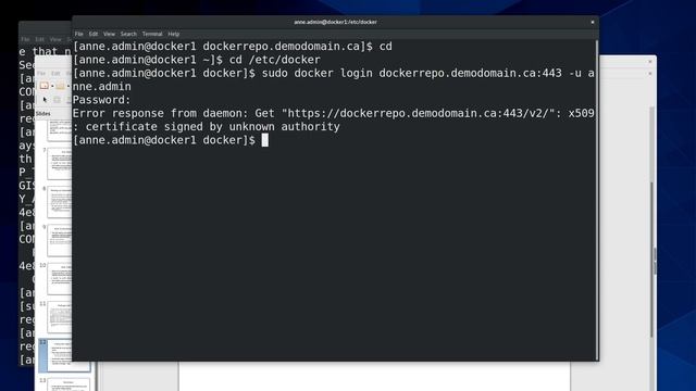 Docker Private Image Repository Clients смотреть онлайн