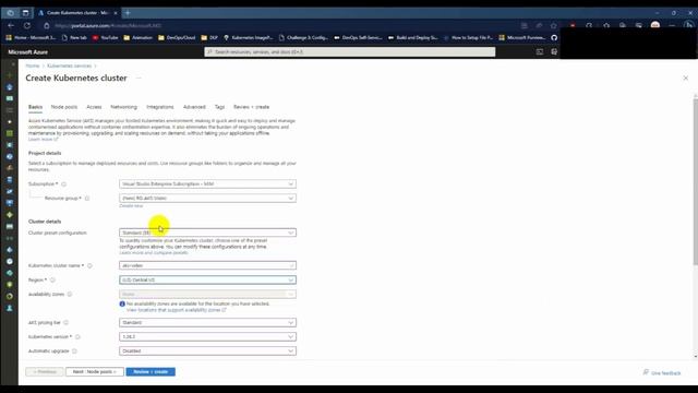 How to create AKS Cluster | Setup Azure Kubernetes Cluster(AKS) in Azure | 2023 смотреть онлайн
