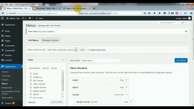 Create a Separate Page for Blog Posts in WordPress Bangla Tutorial смотреть онлайн
