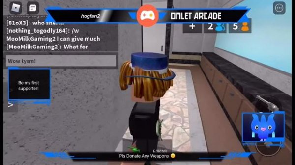 Playing Roblox Mm2 Supreme value list Server number 9