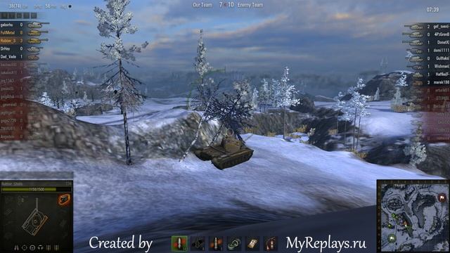 WOT: Arctic Region - T34 смотреть онлайн