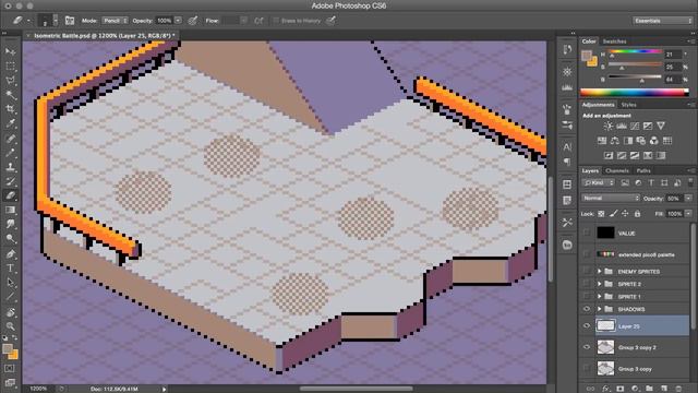 Isometric RPG Battle | Pixel Art Timelapse смотреть онлайн