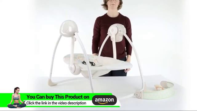 Ingenuity Cozy Kingdom Portable Swing смотреть онлайн