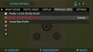 ПРИСТРЕЛКА ПРИЦЕЛА ATN X-SIGHT 4K PRO