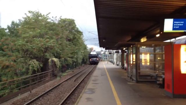 VOSSLOH G2000 n°204 AVEC TRAIN MARCHANDISES AUTO PEUGEOT AUX MUREAUX смотреть онлайн