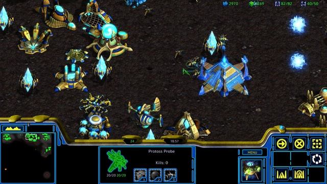 StarCraft Remastered with Charmed Protoss Campaign Episode IV - Return to Char Mission 6 смотреть онлайн