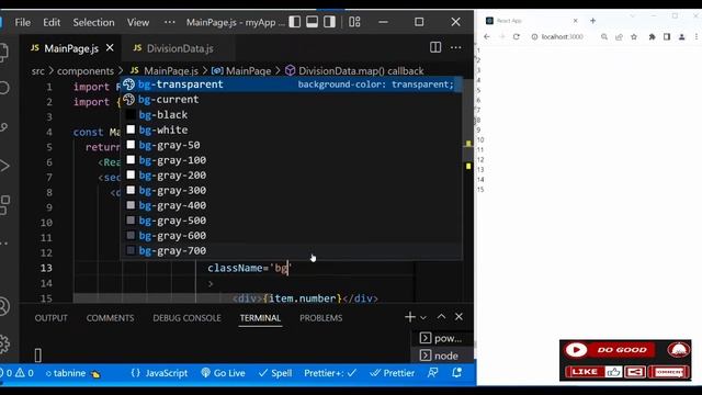 #1 Responsive Layout - Divide Screen Page with React Hooks Mapping Technique and Grid Approach смотреть онлайн