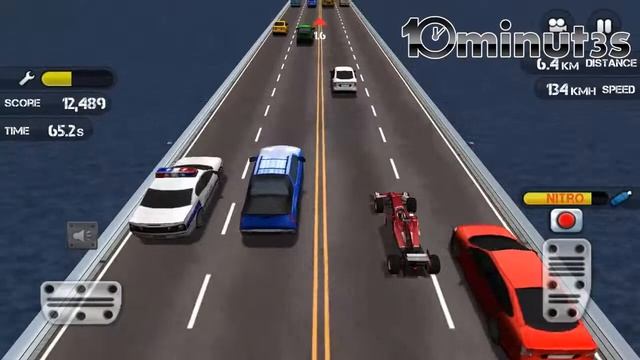 Race the Traffic Nitro - Android Gameplay HD смотреть онлайн