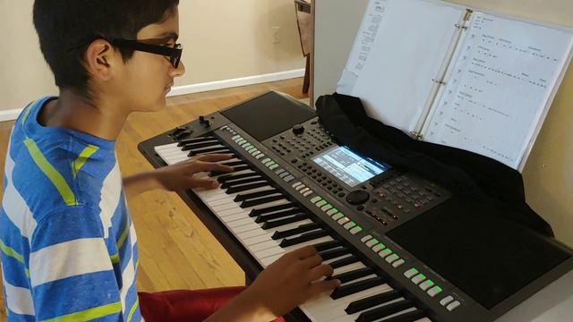 Kal ho na ho - Sonu Nigam - Yamaha PSR 770 смотреть онлайн