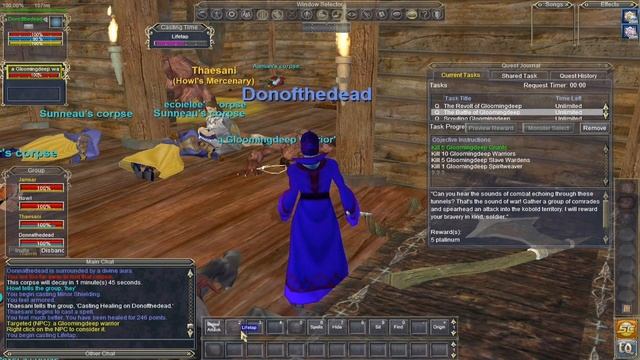 EverQuest: A noobs journey through Norrath-Glooming deep mines смотреть онлайн