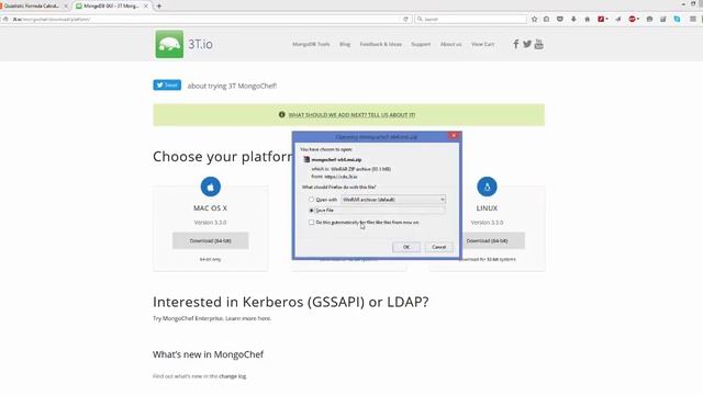 MongoDB Tutorial for Beginners 2 - Install MongoChef (now Studio 3T) (MongoDB GUI Tool) смотреть онлайн