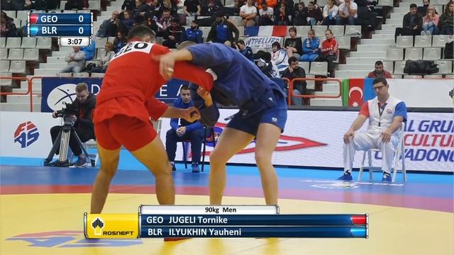 European SAMBO Championships. Day 1. Mat 2 смотреть онлайн