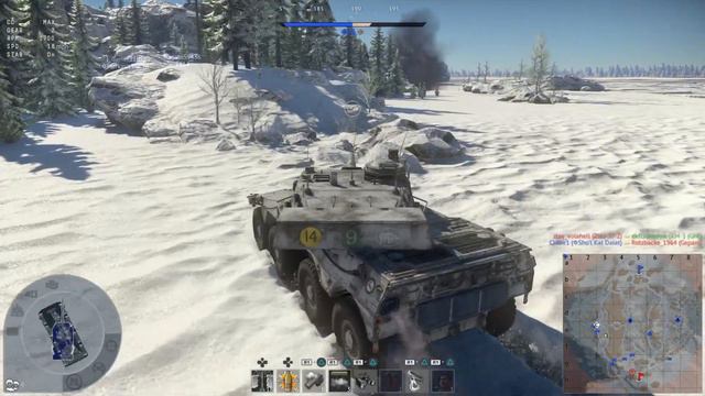 War Thunder: Wannabe Boy Racer - Rooikat Mk.1D || RB Gameplay смотреть онлайн