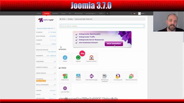 Homepage erstellen mit Joomla 3.7 - Servervorbereitung [1080p HD] смотреть онлайн