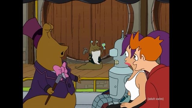 Ride Along The Slurm River | Futurama | adult swim смотреть онлайн