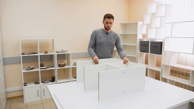 Инструкция по сборке стеллажа _а74_ смотреть онлайн