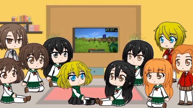 Girl und panzer react to Speed running Minecraft but I enslave villeger (S3 - Part : 1) смотреть онлайн