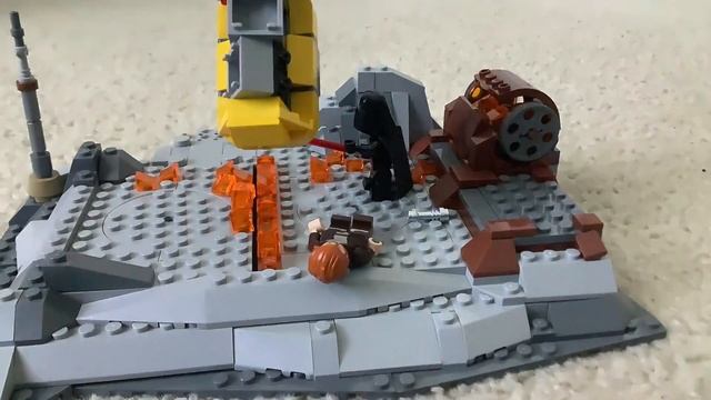 Lego Star Wars stop motion battle смотреть онлайн