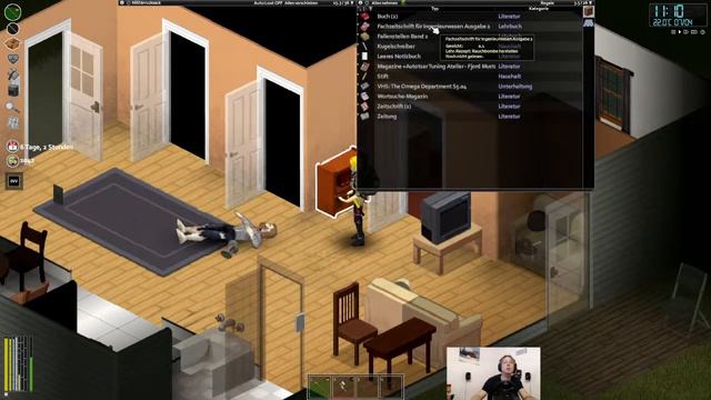 Project Zomboid / ein unernster Run / Dinge ausprobieren (keine Infektion, 250 Fach XP) смотреть онлайн