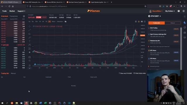 AI Crypto Trading Bots For Beginners - Pionex Tutorial смотреть онлайн
