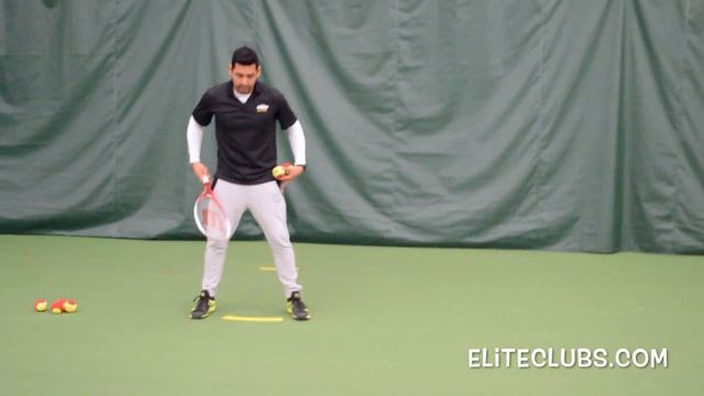 Contact Point Tennis Drill | Kids Ages 3 to 7 Years смотреть онлайн