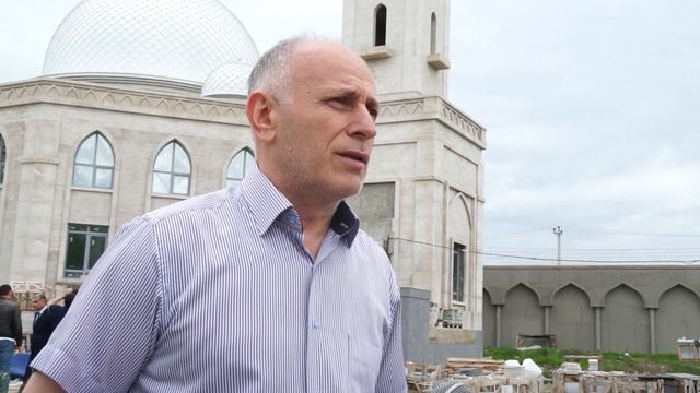 03-06-2021 г  Строительсто мечети в а Кошехабль