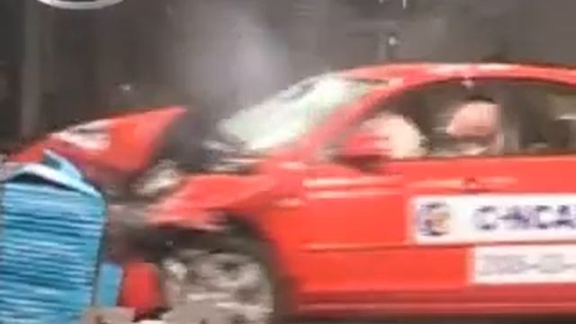 Crash Test 2008 Mazda 3 / Axela (Frontal Offset Test) C-NCAP смотреть онлайн