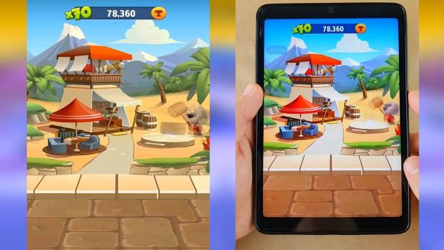 Talking Tom Gold Run - New Update New Year - Discover all the characters Full walkthrough Gameplay смотреть онлайн