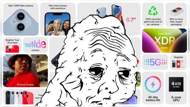 iPHONE 14 НЕНАВИДИТ РУССКИХ?! (ОБЗОР) смотреть онлайн