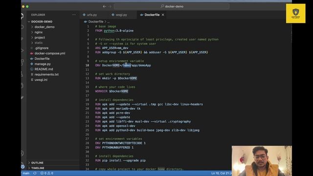 How to dockerize a Django Application смотреть онлайн