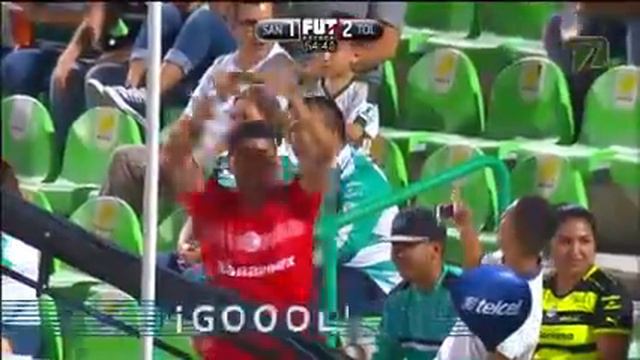 ¡Santos vs Toluca! ¡Enrique Luis Triverio! 1 -- 2 (Cuartos De Ida) смотреть онлайн